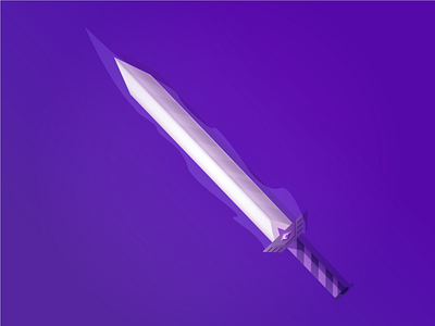 Sword adobe illustrator art game art game design games illustration illustration art sword vector violet