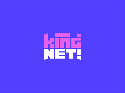 Logo design King net  | Internet service provider