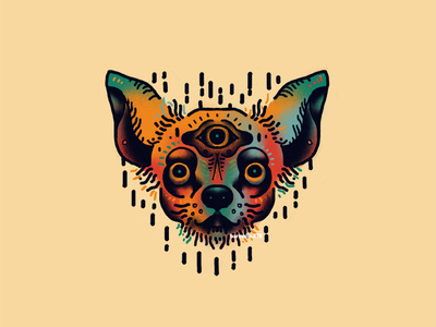 Chihuahua artwork barmalisirtb chihuahua dog head dog illustration dog lover illustration art pet tofan barmalisi