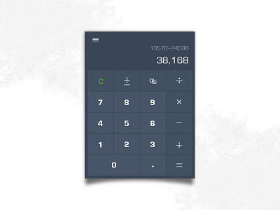 Daily UI | 004 — Calculator design