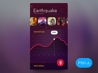 Earthquake app