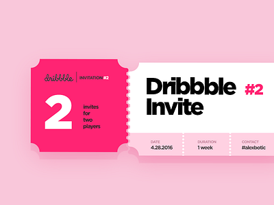 Dribbb Invite #2