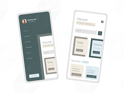 Activity Application activity adobexd app best2021 branding clean client clientwork design elegant explore ios minimalism mobile mobile app mobile ui profile simple task ui