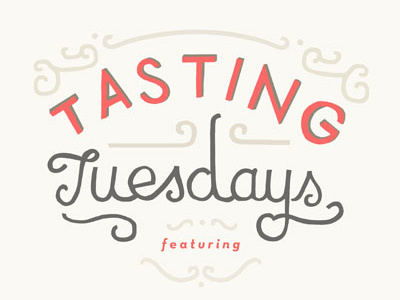 Tasty Tuesday hand drawn typography