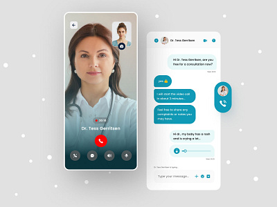 Doctor Appointment App app app design appointment call chat checkup design doctor figma free freebie icon light medical app ui ux web web development web development company website