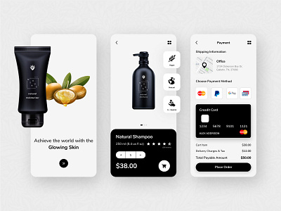Cosmetic Shopping App Design