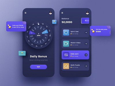 Daily Bonus and Marketing App