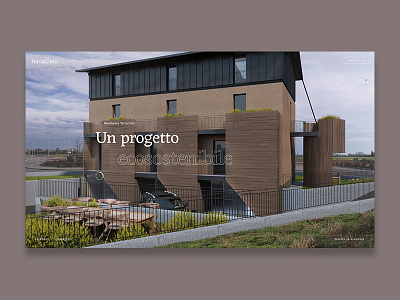 Abitare TerraCielo LandingPage | Dueper Design