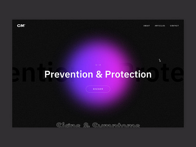 Carbon Monoxide Microsite design desktop illustration minimal promo typography ui ux web website