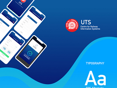 UTS- Centre for Railway Infromation Systems app branding design flat ui ux web website