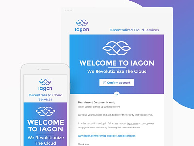 Iagon responsive email design