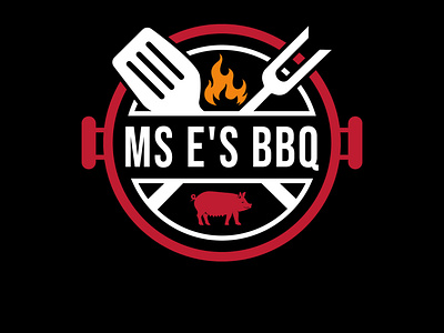 Logo design for Ms E s BBQ