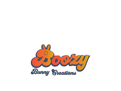 Boozy Bunny Creations For logo design