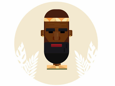 AfricanBoy adobe illustrator character flat design icon illustration