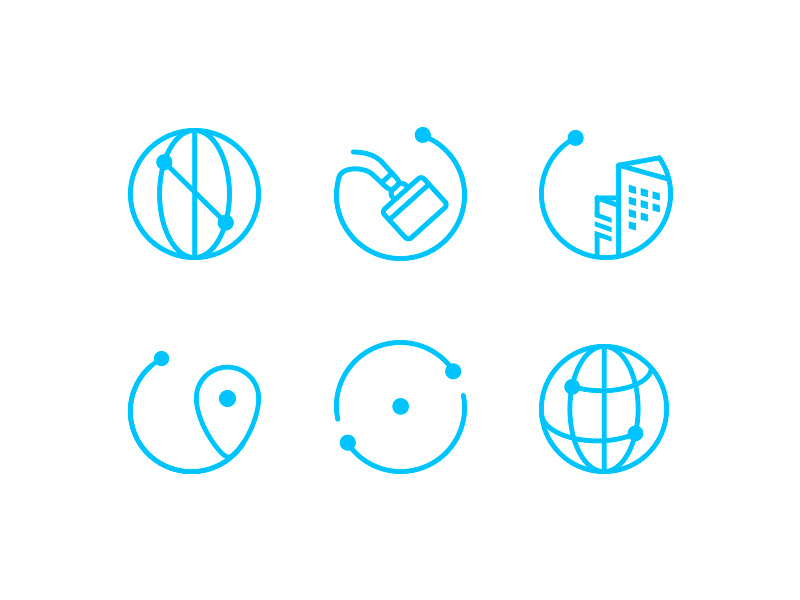 Relocation/Moving Company Icon Set expat worldwide moving relocation icons iconset