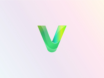 V logo