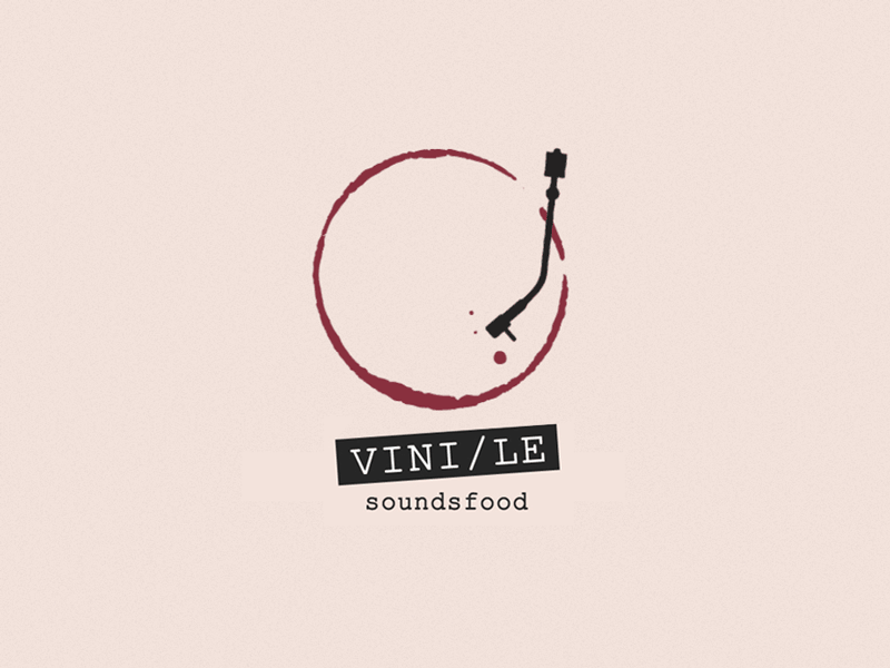 VINI / LE Soundsfood aftereffect animation bar brand gif graphic logo music photoshop vinyl wine
