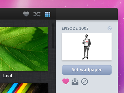Wlppr 2 (WIP) app interface mac ui wallpaper wlppr