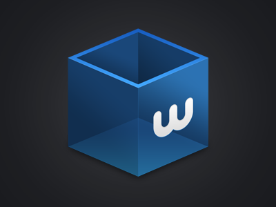 Wlppr 2 icon (WIP) blue box icon mac wlppr