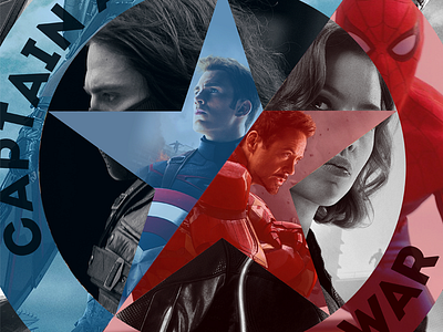 Captain America: Civil War Poster Tribute captain america civil war digital art film marvel