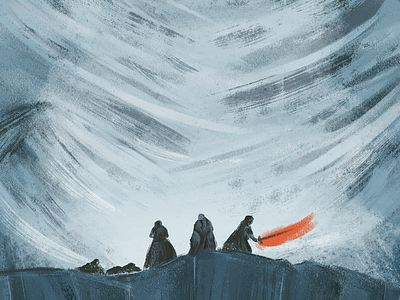 Game of Thrones: Beyond the Wall digital art game of thrones illustration jon snow tv