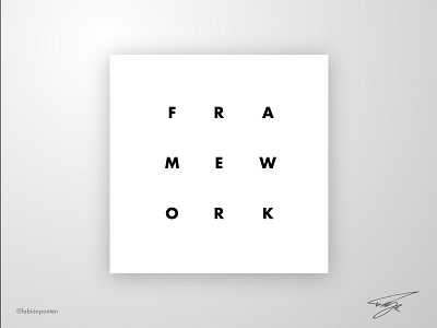 Architecture Logo Design | Framework (UI Design Sketch #03)