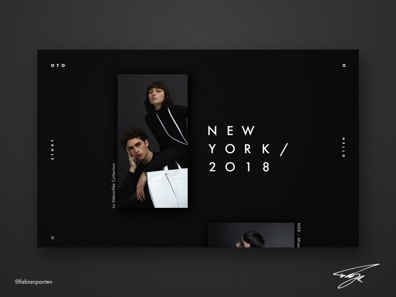 Photo Portfolio Website Design | OTO (UI Design in Sketch #13) ui design sketch sketch design sketch ui design photography design oto photo web design photography website design