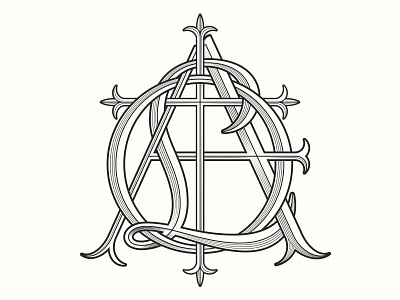 Our Lady of Angels Monogram