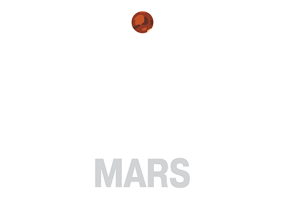 Mars — Solar System Notebook Set astronomy illustration mars notebook notebooks solar system