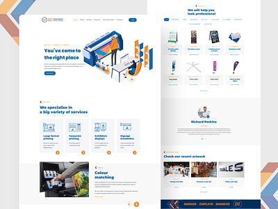 Printing Shop / Homepage