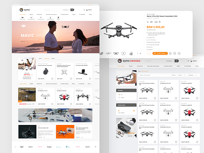 E-Commerce - UI&UX design ecommerce shop ui ux website design wordpress