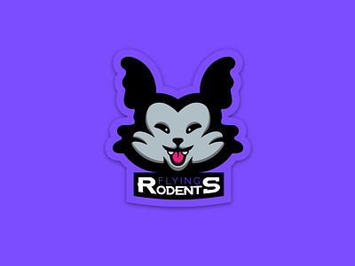 FLYING RODENTS - Logo adobe illustrator branding design esport illustration logo rodents vector