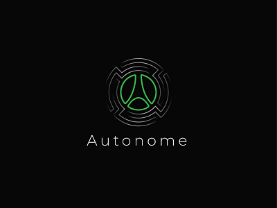 Autonome art branding design flat illustration illustrator logo minimal vector