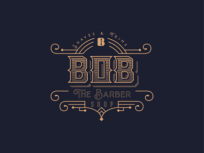 barber shop logo art branding design flat illustration logo logodesign logotype retro typogaphy vector vintage design vintage font vintage logo