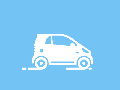 Icon - Smart car custom icon icon icon design minimal pictogram smart vehicle