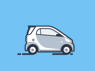 Icon - Smart car custom icon icon icon design minimal pictogram smart vehicle
