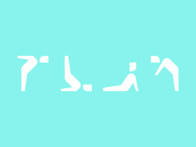Icon - Gymnastics custom icon fitness gym gymnastics icon icon design minimal people pictogram sport