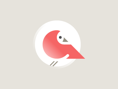 Bird animal bird circle custom icon geometric icon icon design minimal pictogram shapes spot symbol