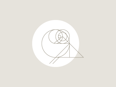 Bird Construction animal bird circle custom icon geometric icon icon design minimal pictogram shapes spot symbol