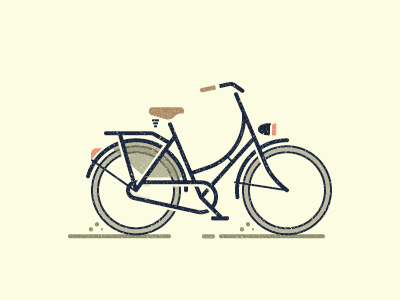 Icon Bicycle bicycle color grunge icon illustration light texture vector vintage