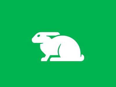 Rabbit animal icon picto rabbit symbol