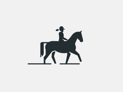 Icon - Riding custom icon horse icon icon design minimal pictogram riding symbol vector