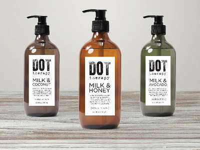 Dot Therapy Bath Products dot therapy hand soap packaging