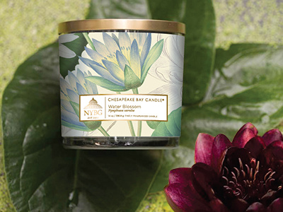 NY Botanical Garden candle concept from Chesapeake Bay Candle