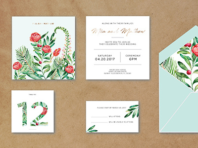 Wedding Invitation graphic graphic design print wedding wedding invitation