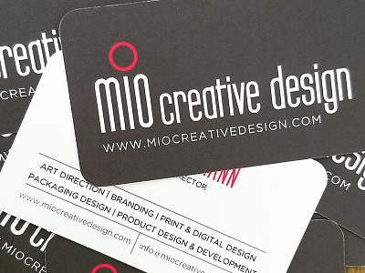 Mio Creative Design Business Cards businesscards design miocreativedesign