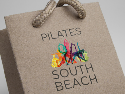 Pilates South Beach Bag branding brandingdesign graphicdesign logo logo design logo designer logodesign
