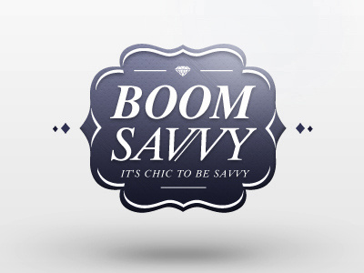 Boomsavvy design logo
