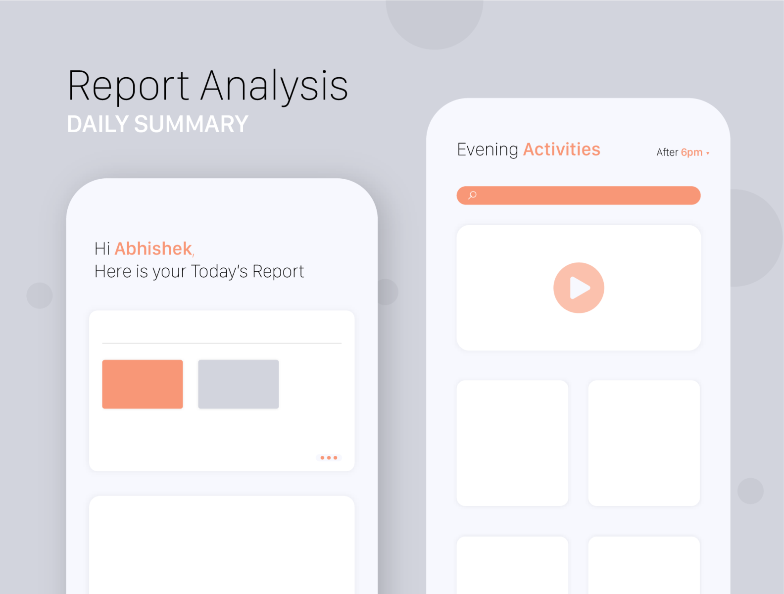 Daily Activities by Abhishek Sharma on Dribbble
