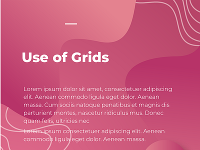 Use of Grids